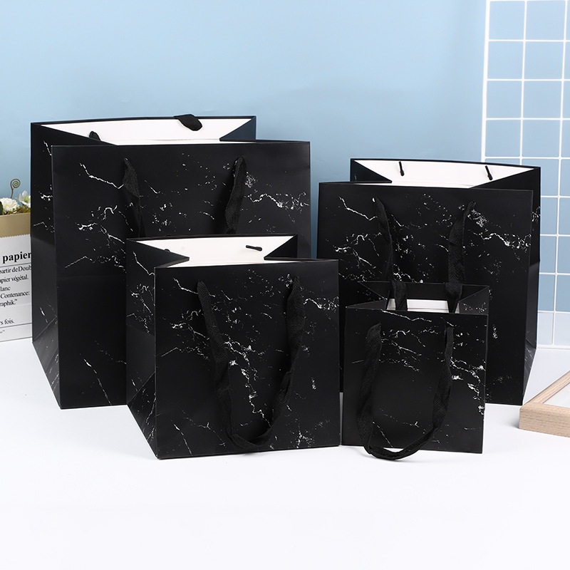 Τσάντα DIY για την Ημέρα του Αγίου Βαλεντίνου, τετράγωνη τσάντα Tote, τσάντα δώρου για την Ημέρα του Δασκάλου, τσάντα συσκευασίας από χαρτί Kraft, τσάντα δώρου Ins Style