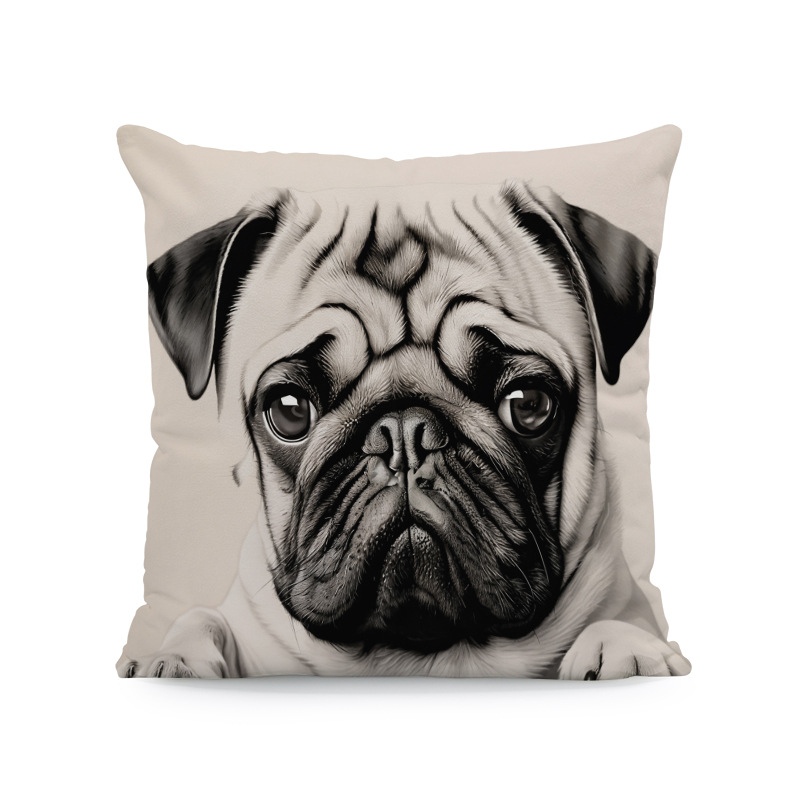 Παπαγάλος Rainforest Palm Leaf Σαλόνι Καναπές Διακοσμητικό Τετράγωνο Μαξιλαροθήκη Οκτώ Μαύρη Γάτα Αφηρημένη Αγελάδα Αλπακά Μαξιλάρι Κάλυμμα