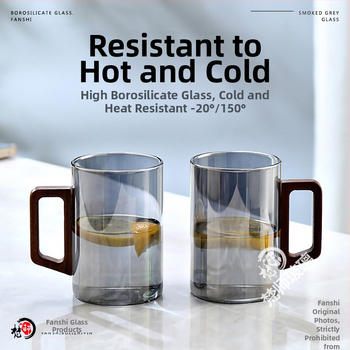 500ml suure mahutavusega tahmaklaasist majapidamis-, elutoa-, kõrge temperatuurikindel veekruus, kontori-, külalislahkuse- ja veekruus