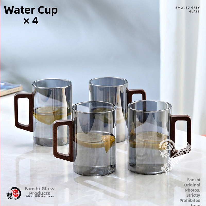 500ml suure mahutavusega tahmaklaasist majapidamis-, elutoa-, kõrge temperatuurikindel veekruus, kontori-, külalislahkuse- ja veekruus