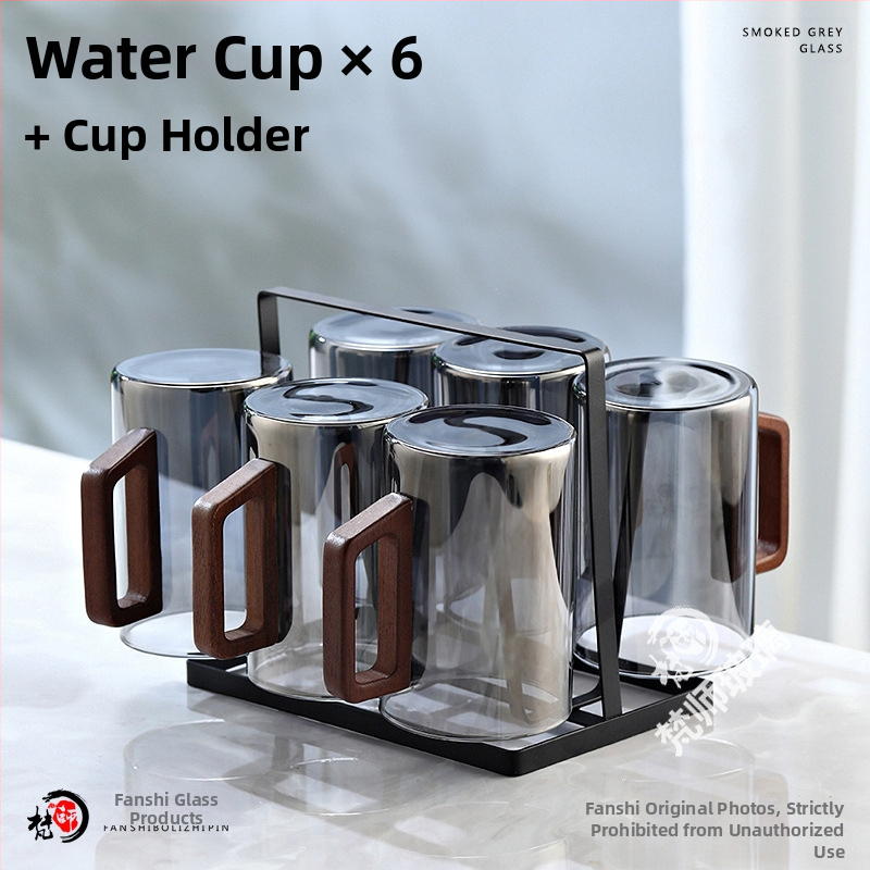 500ml suure mahutavusega tahmaklaasist majapidamis-, elutoa-, kõrge temperatuurikindel veekruus, kontori-, külalislahkuse- ja veekruus