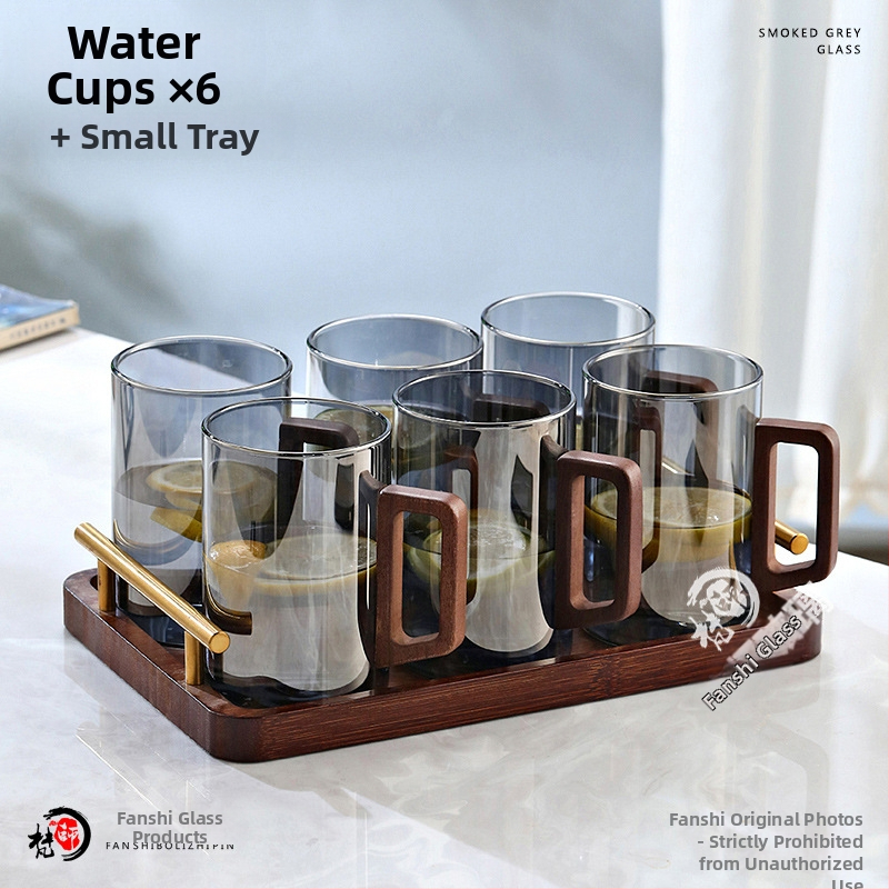 500ml suure mahutavusega tahmaklaasist majapidamis-, elutoa-, kõrge temperatuurikindel veekruus, kontori-, külalislahkuse- ja veekruus