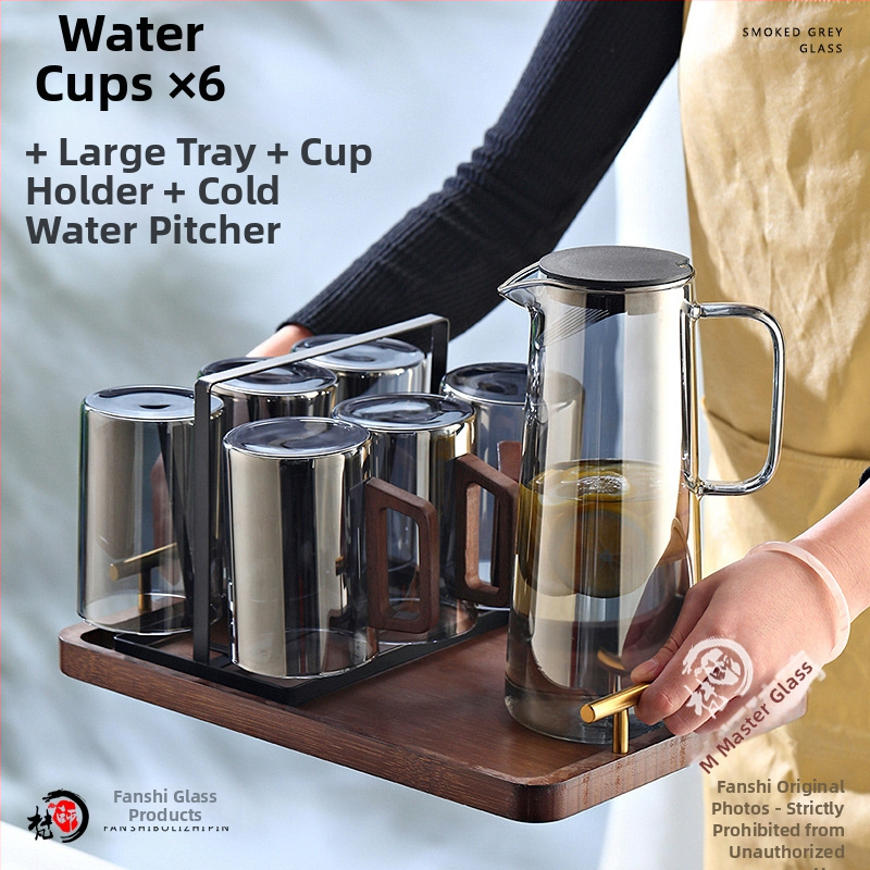 500ml suure mahutavusega tahmaklaasist majapidamis-, elutoa-, kõrge temperatuurikindel veekruus, kontori-, külalislahkuse- ja veekruus