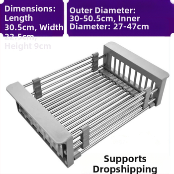 Gamykloje tiesiogiai ištraukiamas virtuvės kriauklės išleidimo krepšelis iš nerūdijančio plieno sutirštintas daržovių baseino išleidimo stovas išleidimo dubeniui