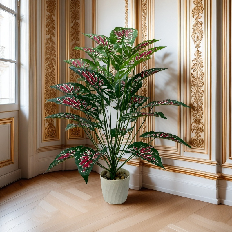 Amazon īpašais piedāvājums zaļo augu simulācijai, Sallian Aromato augi, podos audzēti mākslīgie ziedi un lapas, dekoratīvs ainavu dekoratīvs iekštelpu viesistabas svārsts