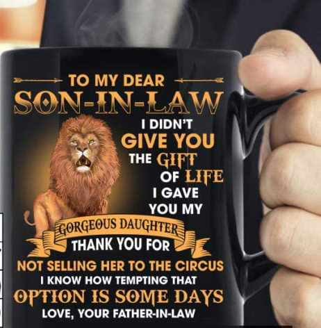 MU VÄIMEHELE Väimees Lõvi Poeg Keraamiline Kohvikruus Hunt Teetass Lõvi