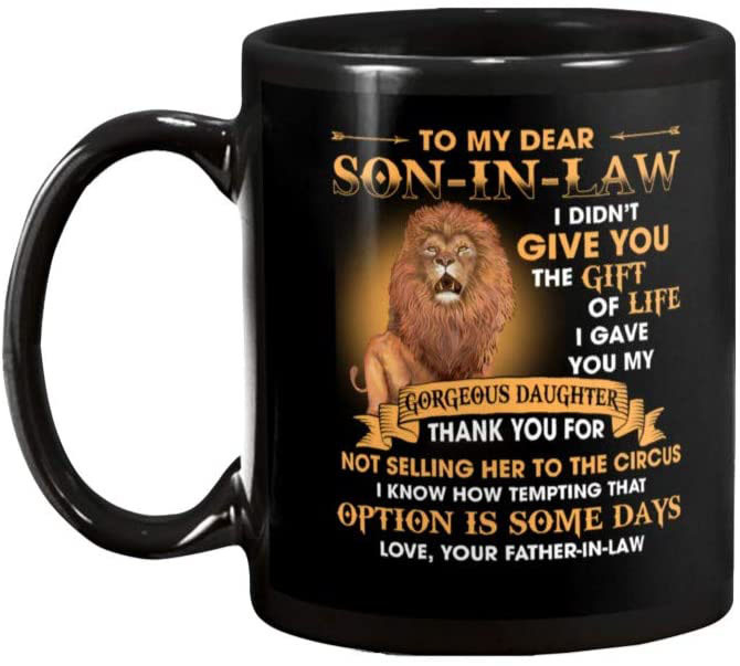 MU VÄIMEHELE Väimees Lõvi Poeg Keraamiline Kohvikruus Hunt Teetass Lõvi