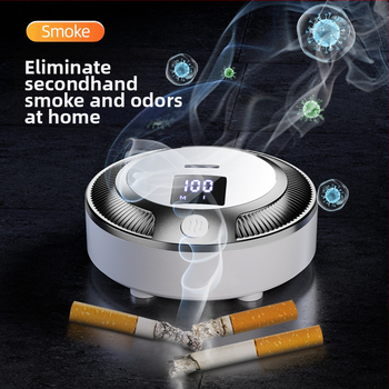 Нов малък домакински уред за пречистване на въздух за кола, мощна стерилизация, както и миризма и формалдехид с цифров дисплей, озонов дезодорант