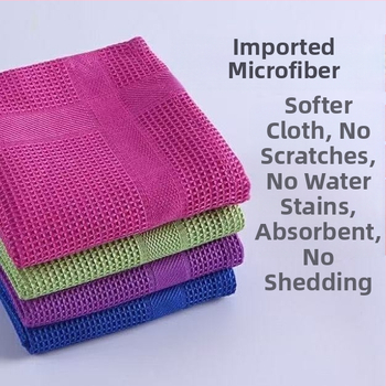 Χωρίς ραφές, γυάλινο καθρέφτη μπάνιου, απορροφητικό χωρίς χνούδι, πανί για δουλειές σπιτιού, χωρίς υδατογράφημα, μαγικό τεμπέλικο πανί