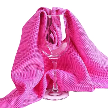 Χωρίς ραφές, γυάλινο καθρέφτη μπάνιου, απορροφητικό χωρίς χνούδι, πανί για δουλειές σπιτιού, χωρίς υδατογράφημα, μαγικό τεμπέλικο πανί