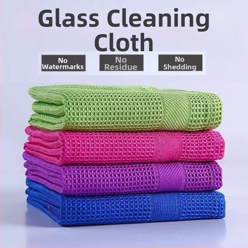 Besiūliai valomi stiklo veidrodžiai vonios kambariui sugeriantys, be pūkelių virtuvės namų ruošos skudurai, be vandens žymių, stebuklingi tingūs audiniai