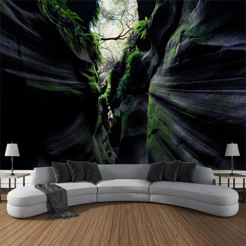 Olos peizažo spausdinimo gobeleno sienų pakabinimas, žvaigždėto dangaus boho kambario gobelenas, namų miegamojo svetainės gobeleno dekoracija