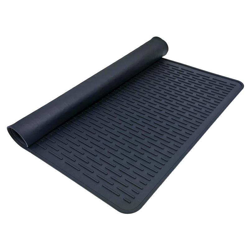 Трансгранична 20*28-инчова голяма силиконова защитна подложка за котлон, капак за електрически котлон, вертикален модел, силиконова подложка за котлон, подложка за отцеждане