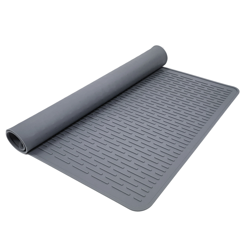 Трансгранична 20*28-инчова голяма силиконова защитна подложка за котлон, капак за електрически котлон, вертикален модел, силиконова подложка за котлон, подложка за отцеждане