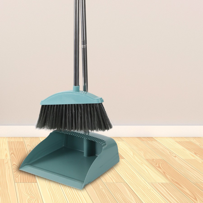 Tiesioginis gamyklinis šluotos kostiumas, didmeninė prekyba buitine minkšta vilnone šluota, plastikinė šluota, nelimpanti, plaukai, ilgi grandymo dantys, šiukšlių semtuvėlis