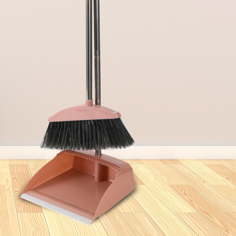 Tiesioginis gamyklinis šluotos kostiumas, didmeninė prekyba buitine minkšta vilnone šluota, plastikinė šluota, nelimpanti, plaukai, ilgi grandymo dantys, šiukšlių semtuvėlis