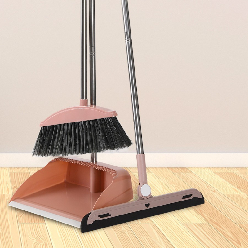 Tiesioginis gamyklinis šluotos kostiumas, didmeninė prekyba buitine minkšta vilnone šluota, plastikinė šluota, nelimpanti, plaukai, ilgi grandymo dantys, šiukšlių semtuvėlis