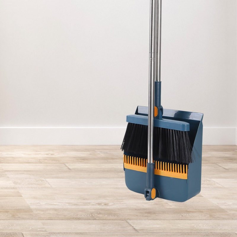 Tiesioginis gamyklinis šluotos kostiumas, didmeninė prekyba buitine minkšta vilnone šluota, plastikinė šluota, nelimpanti, plaukai, ilgi grandymo dantys, šiukšlių semtuvėlis