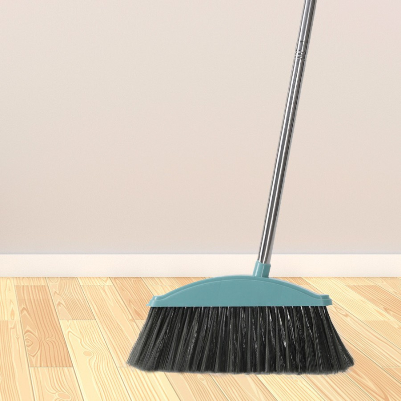 Tiesioginis gamyklinis šluotos kostiumas, didmeninė prekyba buitine minkšta vilnone šluota, plastikinė šluota, nelimpanti, plaukai, ilgi grandymo dantys, šiukšlių semtuvėlis