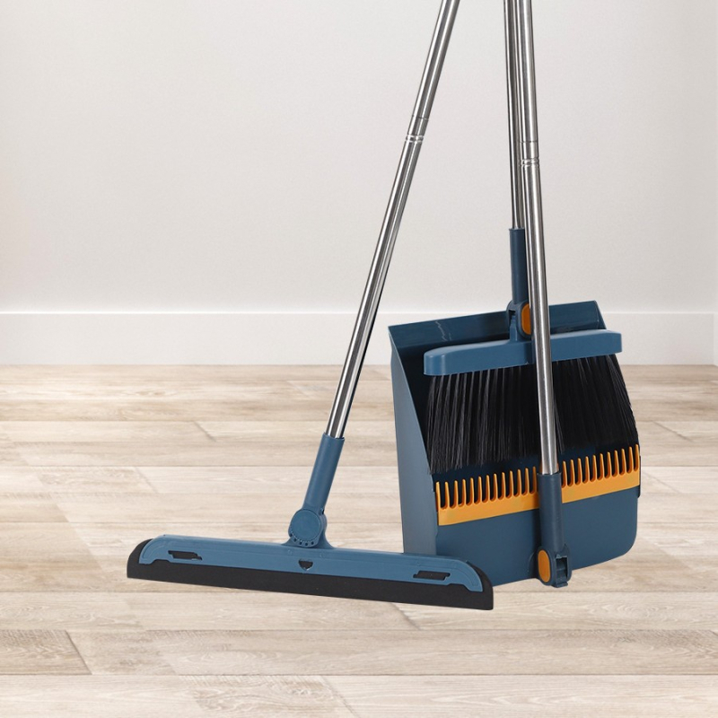 Tiesioginis gamyklinis šluotos kostiumas, didmeninė prekyba buitine minkšta vilnone šluota, plastikinė šluota, nelimpanti, plaukai, ilgi grandymo dantys, šiukšlių semtuvėlis