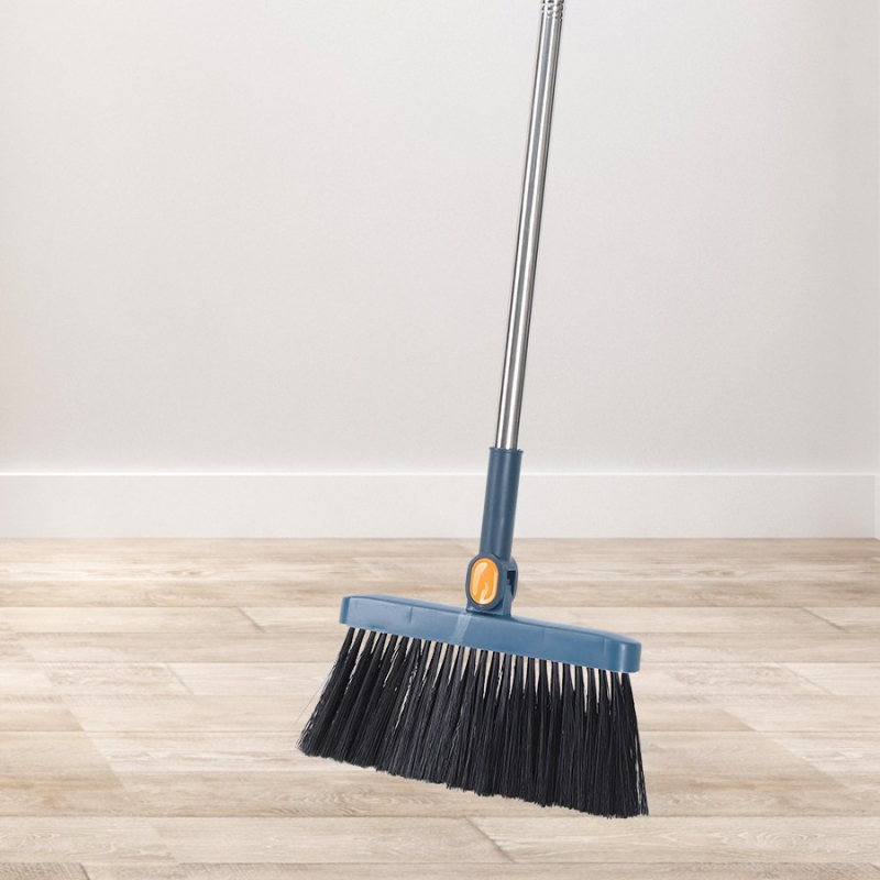 Tiesioginis gamyklinis šluotos kostiumas, didmeninė prekyba buitine minkšta vilnone šluota, plastikinė šluota, nelimpanti, plaukai, ilgi grandymo dantys, šiukšlių semtuvėlis