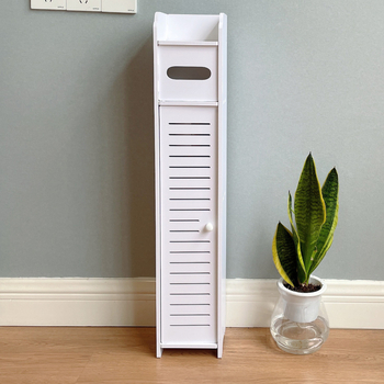 Vonios kambario daiktų laikymo lentyna, vandeniui atspari spintelė tualeto tarpams, ant grindų pastatoma kriauklės šoninė spintelė, praustuvas už gamyklinę kainą