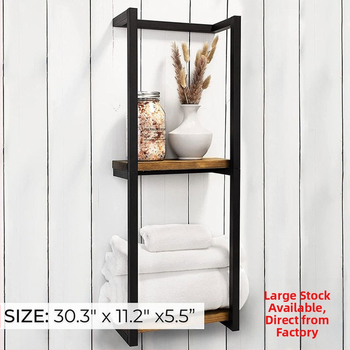 „Spot Cross-Border“ dviejų sluoksnių rankšluosčių kabykla vonios kambariui, vonios rankšluosčių kabykla, geležinė, prie sienos tvirtinama rankšluosčių kabykla, vonios rankšluosčių kabykla