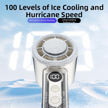 Νέος διασυνοριακός φορητός ανεμιστήρας ψύξης με μικρό ανεμιστήρα φόρτισης USB, μικρός εξωτερικός φορητός ανεμιστήρας turbo υψηλής ταχύτητας