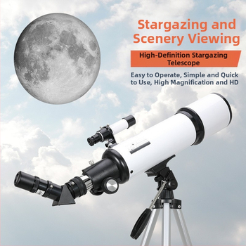 Profesionalus tarpvalstybinis astronominis teleskopas, skirtas žvaigždžių stebėjimui, 70500 astronominis teleskopas, skirtas giliosios erdvės pradinio lygio didelio galingumo studentų kuprinė.