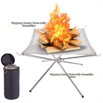 Kokkupandav lõkkease õues, kaasaskantav telkimislõkkease, kaasaskantav lõkkease, õues kasutatav küttepuude riiul, sepistatud rauast