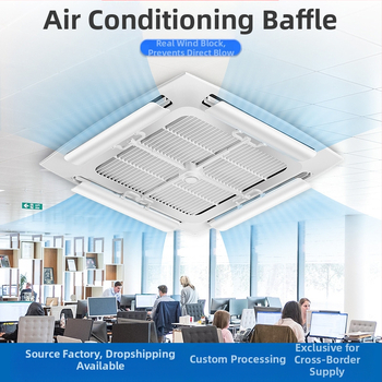 Centrinis integruotas oro kondicionierius Priekinis stiklas Teleskopinis vėjo krypties reguliavimas Lubinis centrinis oro kondicionierius Viršuje pakabinamas vėjo deflektorius Skersinis