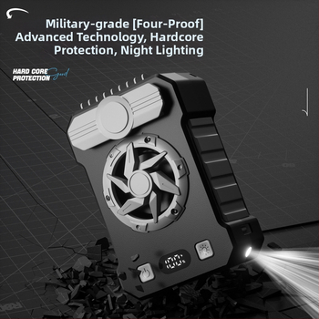 Lauko statybvietės pakabinamas juosmens ventiliatorius su USB įkrovimu ir greitojo pristatymo motociklininku, pakabinamas ant kaklo ir įkraunamas lobių ventiliatorius