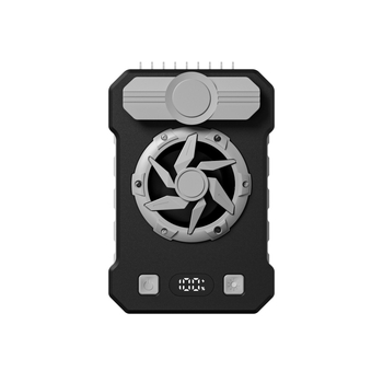 Lauko statybvietės pakabinamas juosmens ventiliatorius su USB įkrovimu ir greitojo pristatymo motociklininku, pakabinamas ant kaklo ir įkraunamas lobių ventiliatorius