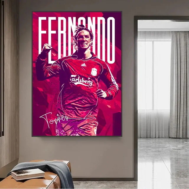 Плакат със звездата на Меси, висяща картина, доставка на едро от склад за външна търговия SHEIN AliExpress Tema платно за рисуване