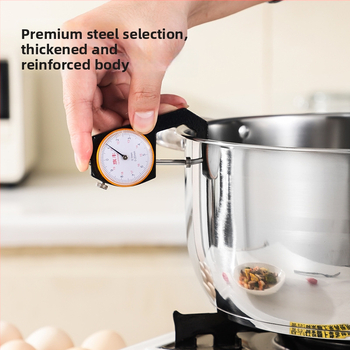 Tarpvalstybinis, karšto pardavimo nerūdijančio plieno sriubos puodo kombinuotas puodas, tinkantis sustorintu kompoziciniu dugnu, virtuvės reikmenų rinkinys, aštuonių dalių puodas