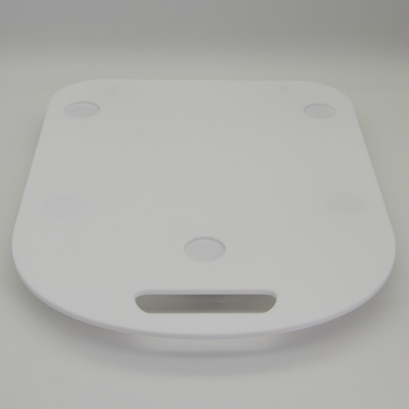 Плъзгаща се подложка за готварска машина Thermomix TM5 TM6 с колелца, бяла и черна акрилна подложка за плот