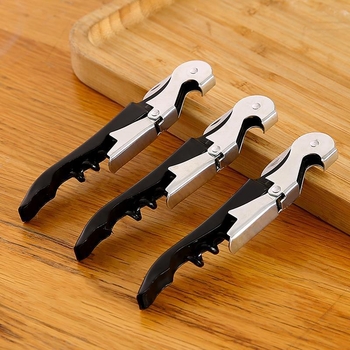 Πολυλειτουργικό ανοιχτήρι μπουκαλιών κρασιού από ανοξείδωτο ατσάλι Πολυλειτουργικό μαχαίρι ιππόκαμπου Μαχαίρι κρασιού Ανοιχτήρι μπουκαλιών Κατσαβίδι μπύρας