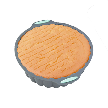 Καλούπι σιλικόνης για κέικ, δίχρωμο, πιάτο 8 ιντσών, με δαντέλα, δίσκο, καλούπι για επιδόρπιο σοκολάτας