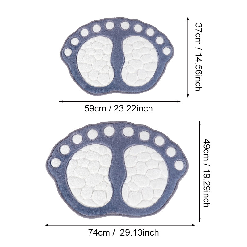 TEMU „Explosions“ neslystantis vonios kilimėlis pėdoms yra sandėlyje. SHEIN veikiančio koralinio vilnos reljefinis 3D sustorintas vonios kilimėlis.