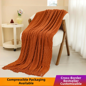 Piiriülene kevadkontori uinakute tekk diivanil konditsioneeriga kootud tekk vaba aja veetmise tekk tekk ülipehme