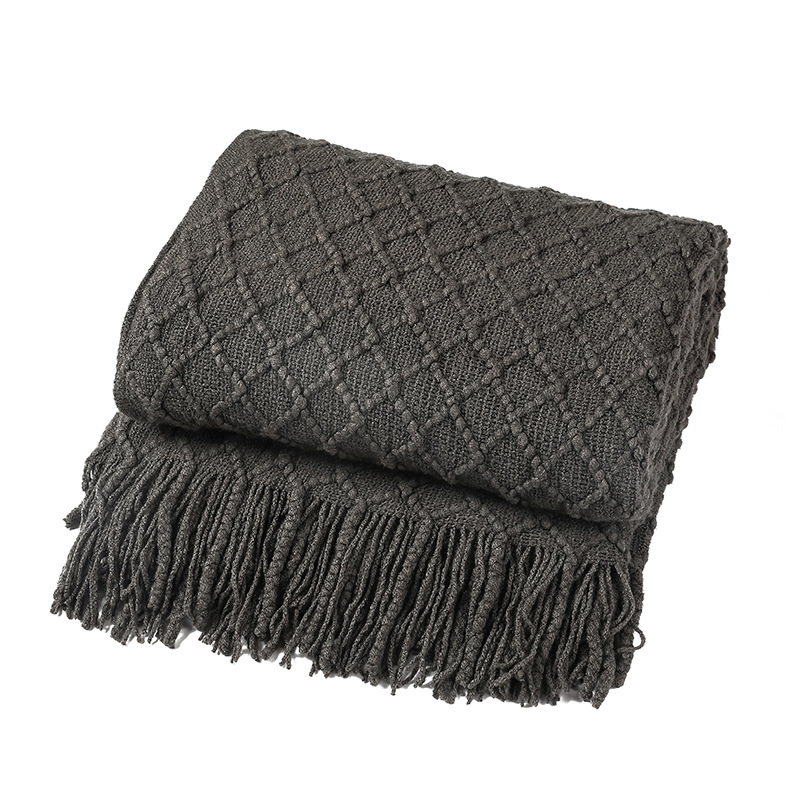 Piiriülene kevadkontori uinakute tekk diivanil konditsioneeriga kootud tekk vaba aja veetmise tekk tekk ülipehme