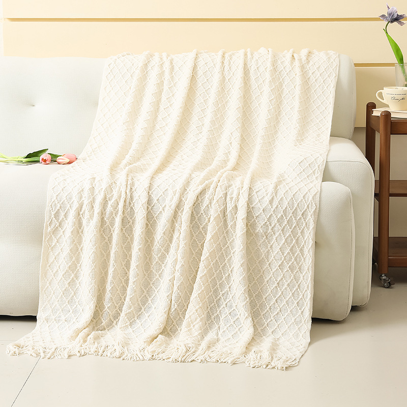 Piiriülene kevadkontori uinakute tekk diivanil konditsioneeriga kootud tekk vaba aja veetmise tekk tekk ülipehme