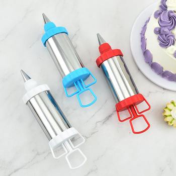 Kaunistuspüstol Küpsetusriistad 4-peaga kaunistamisotsik Koorekaabits 6-osaline komplekt Kooreküpsise pigistatav