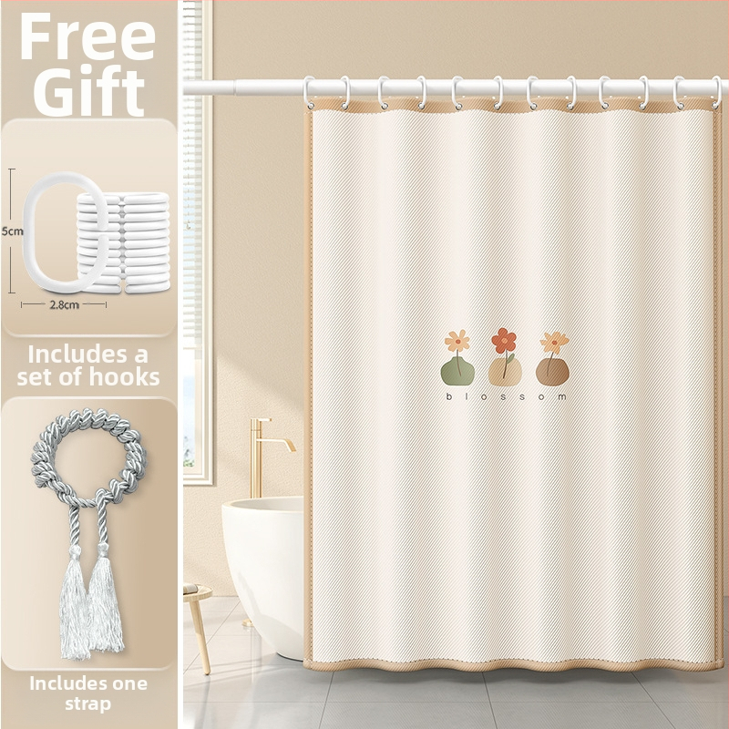 Vannitoa dušikardin, veekindel ja hallituskindel kangas, vannitoa vahesein, tualett, duširuum, veekardin, tipptasemel vannikardin