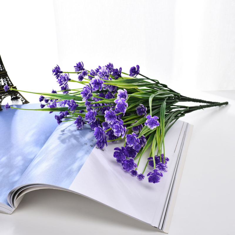 Amazon plastmasas 7 zaru pavasara zāles kamēlijas imitēta mākslīgā zieda narcises podos puķu kompozīcijas aksesuāri rotājumi vairumtirdzniecība