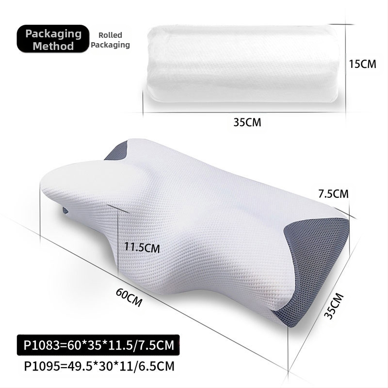 Amazoni liblikapadi, liblika mälupadi, aeglaselt tagasilöögiga, nullrõhuga täiskasvanute kaelapadi, hotellipadi, emakakaelapadi