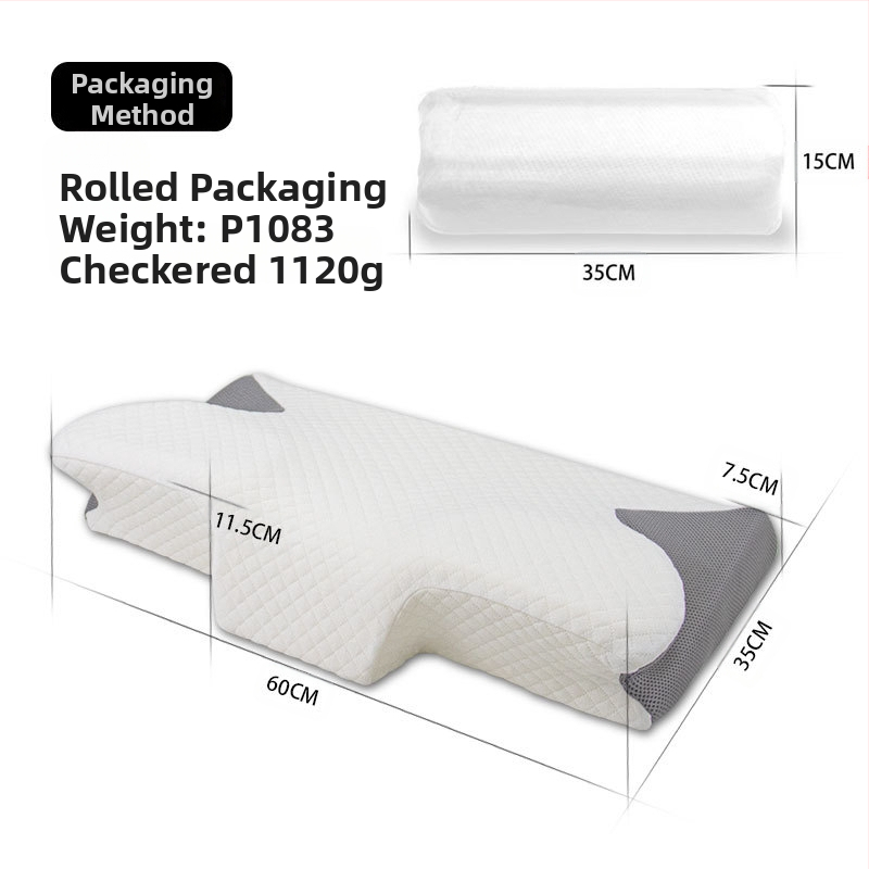 Amazoni liblikapadi, liblika mälupadi, aeglaselt tagasilöögiga, nullrõhuga täiskasvanute kaelapadi, hotellipadi, emakakaelapadi