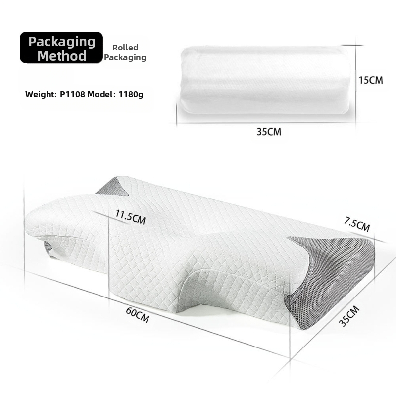 Amazoni liblikapadi, liblika mälupadi, aeglaselt tagasilöögiga, nullrõhuga täiskasvanute kaelapadi, hotellipadi, emakakaelapadi