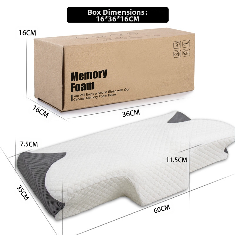 Amazoni liblikapadi, liblika mälupadi, aeglaselt tagasilöögiga, nullrõhuga täiskasvanute kaelapadi, hotellipadi, emakakaelapadi