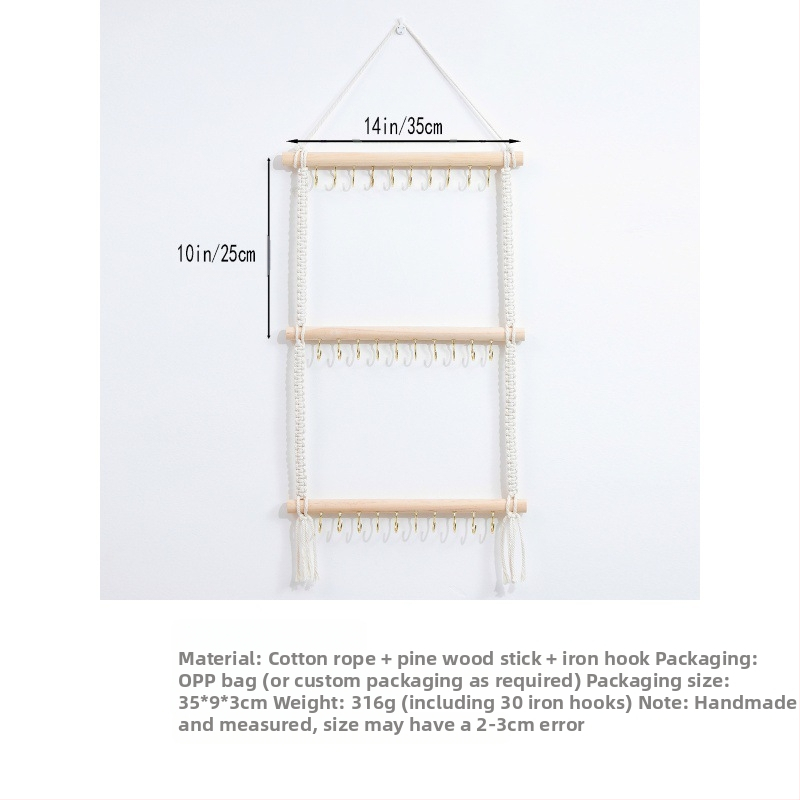 Мрежа за съхранение на кукли в ъгъла, триъгълна люлка, хамак, мрежа с джоб, ръчно тъкано памучно въже, декорация за стената